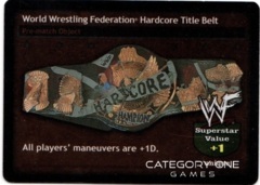 World Wrestling Federation Hardcore Title Belt